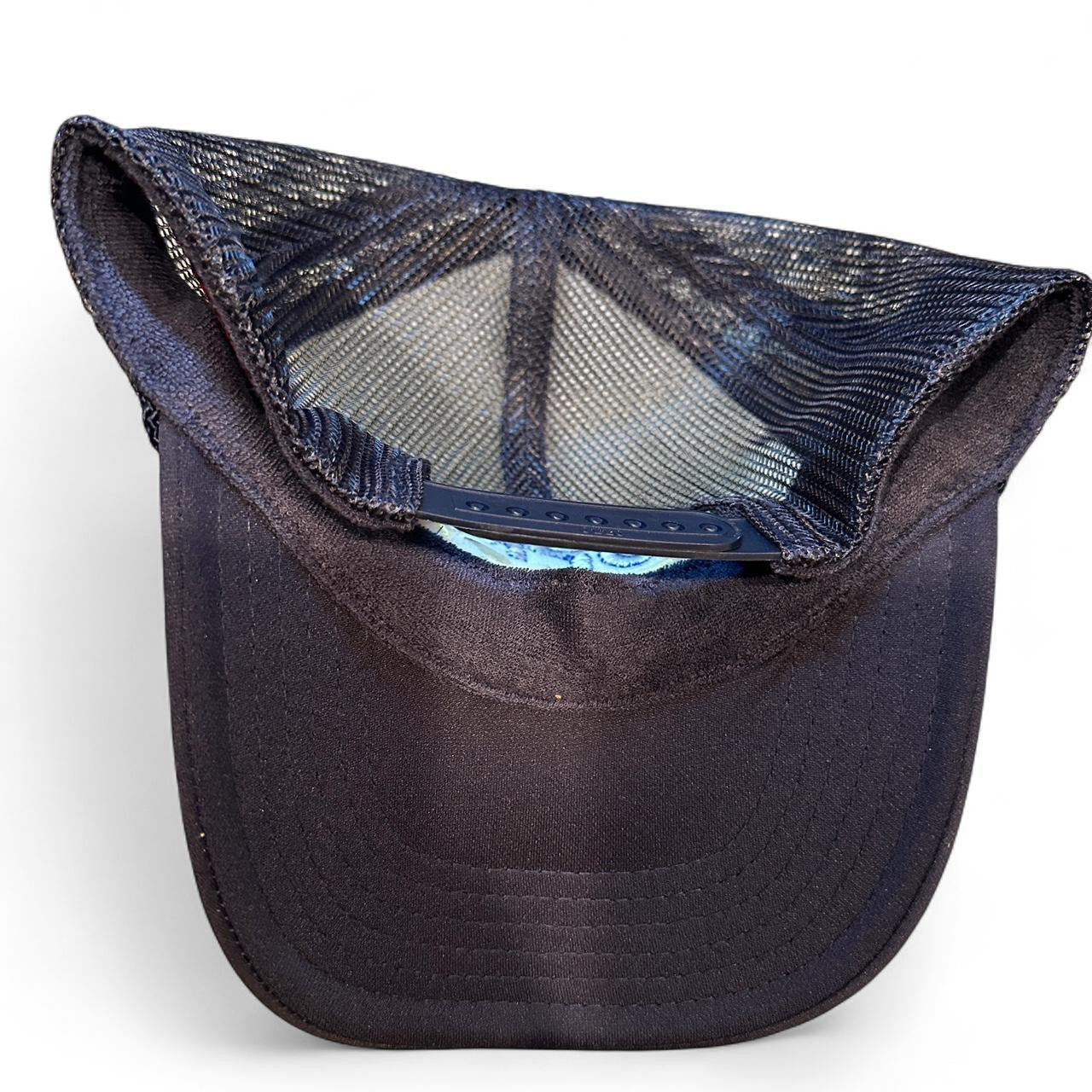 Navy Trucker "Brand" Hat